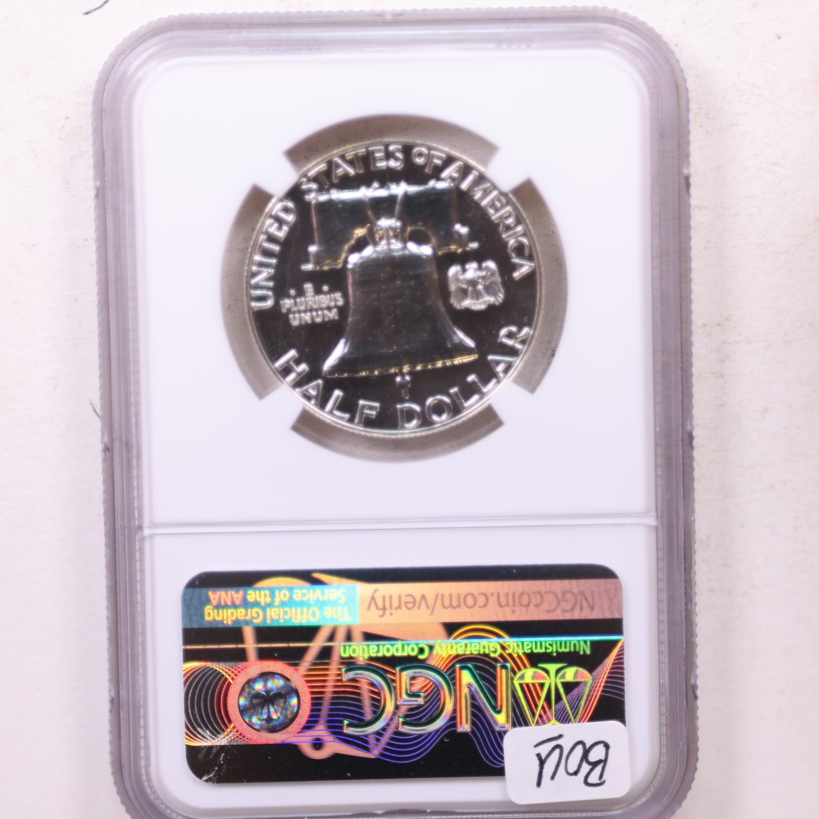 1961 Franklin Half Dollar, Superb Gem Proof Strike, NGC PF 69, Store #GHR138