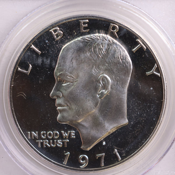1971-S Proof Silver Eisenhower Dollar, PCGS Proof-69 DCAM, Store #GDR0255