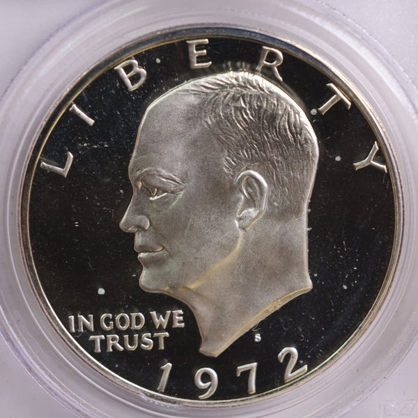 1972-S Proof Silver Eisenhower Dollar, PCGS Proof-69 DCAM, Store #GDR0256.