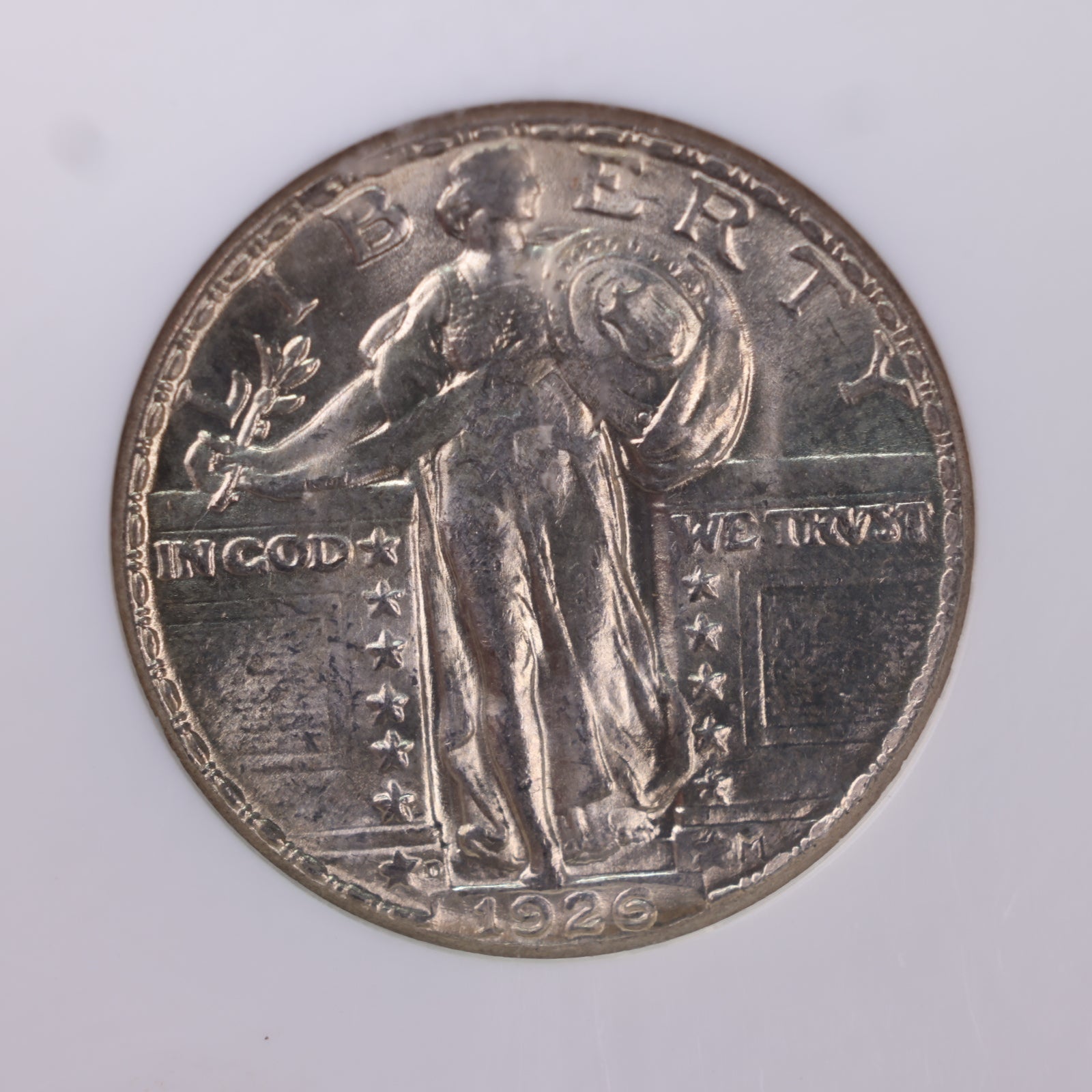 1926-D Standing Liberty Quarter., NGC Certified MS-64., STORE #QR1456