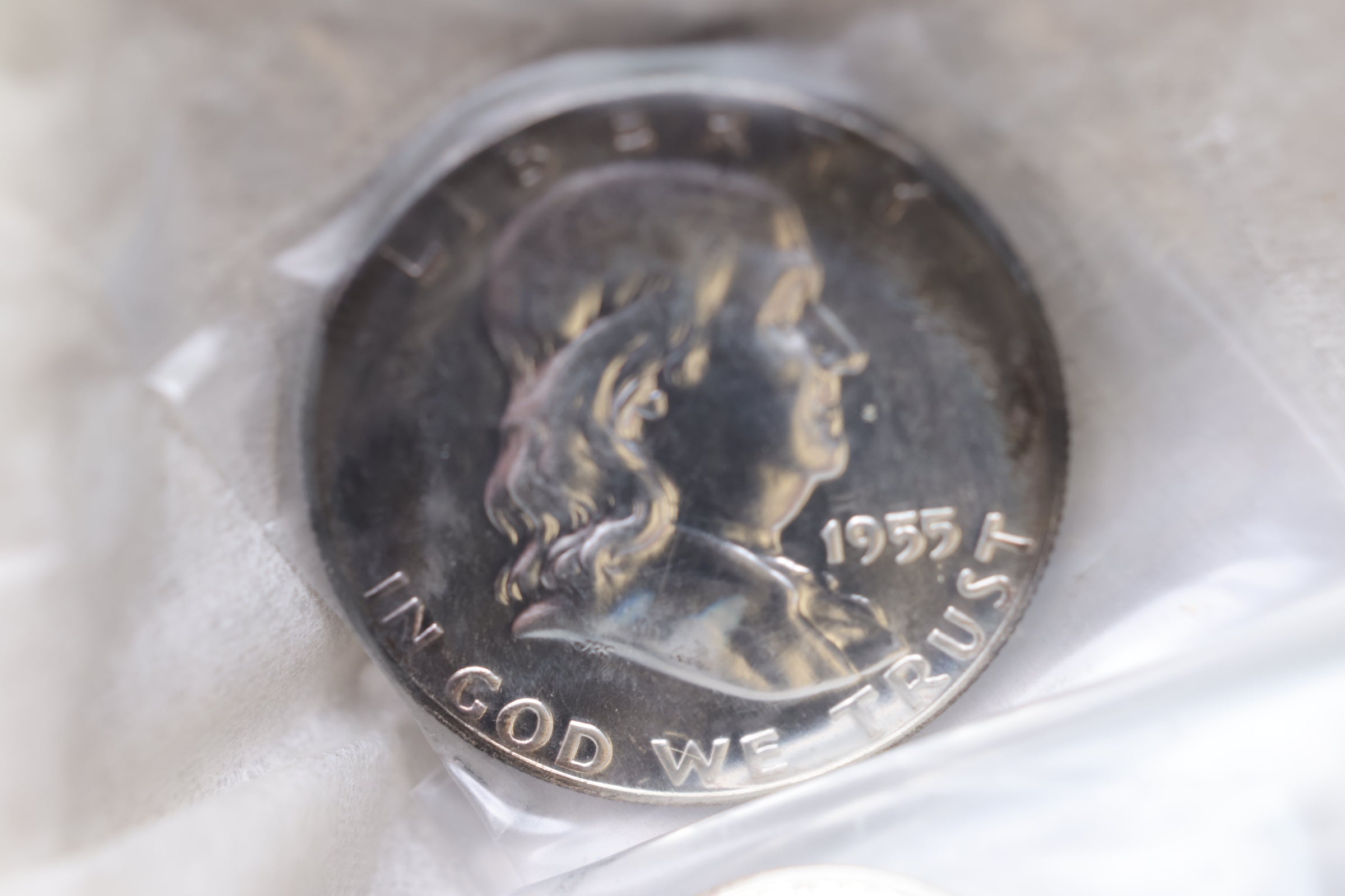 1955 5 Coin Proof Set, In Original U.S. Mint Package. STORE SALE PT0004.