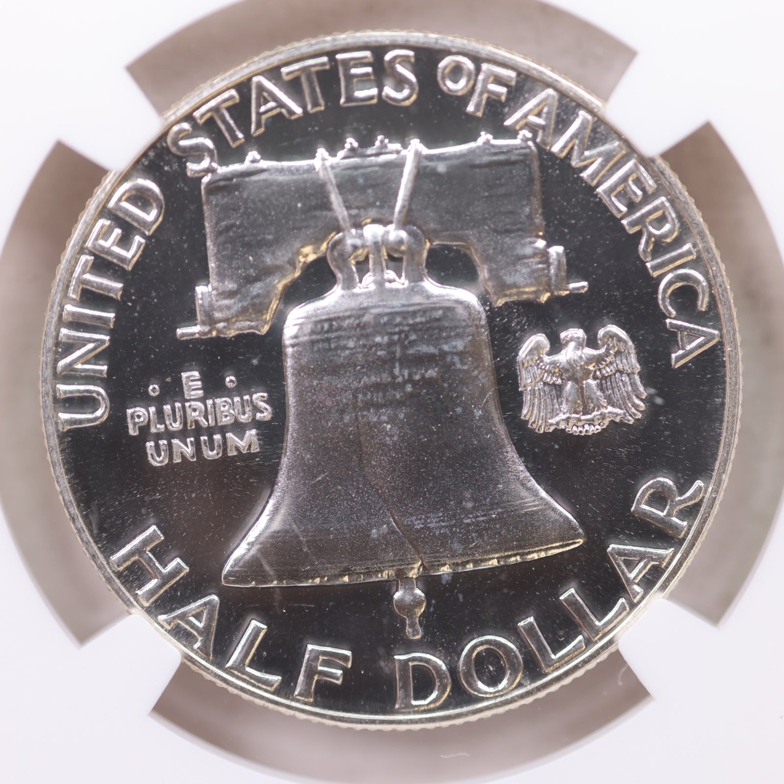 1958 Franklin Half Dollar, Gem Proof Strike, NGC PF 69, Store #GHR140