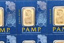 1 Gram Bars, PAMP 999.9 pure, Each carded in Assay Certificate, Store Sale