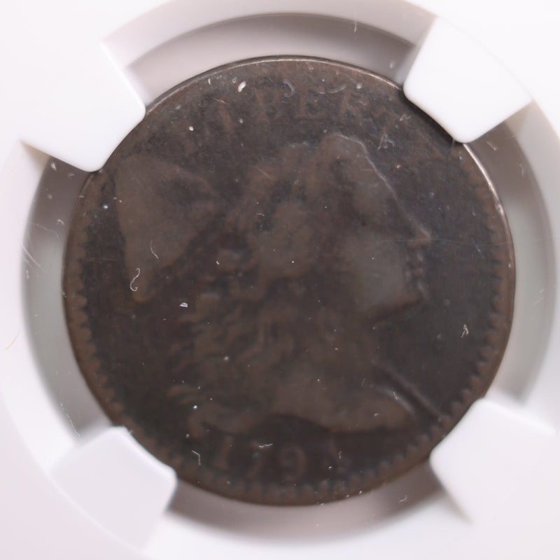 1794 Draped Bust Large Cent, NGC Fine-12, Brown, Store SALE