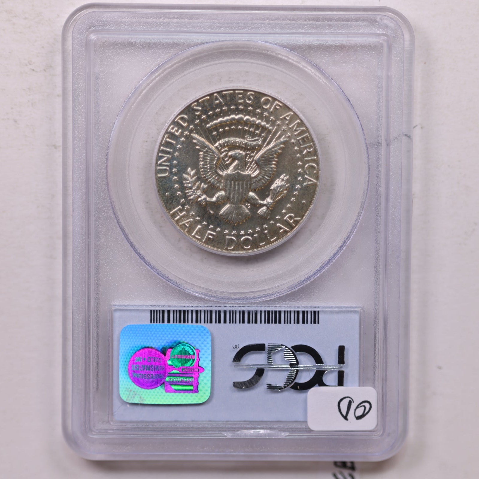 1969-D Kennedy Clad Half Dollar, Uncirculated Coin, PCGS MS-66, Store #GHR146.