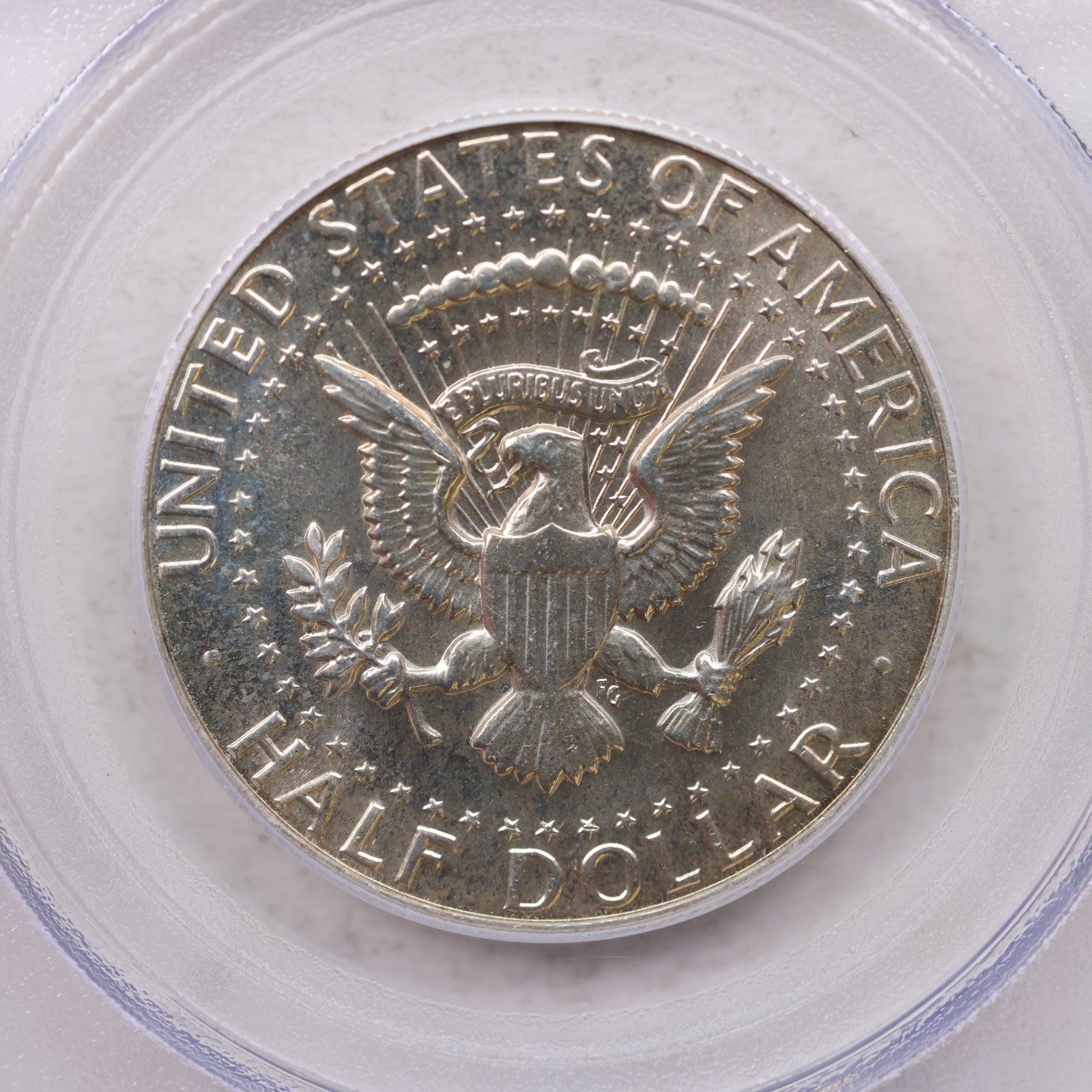 1969-D Kennedy Clad Half Dollar, Uncirculated Coin, PCGS MS-66, Store #GHR146.