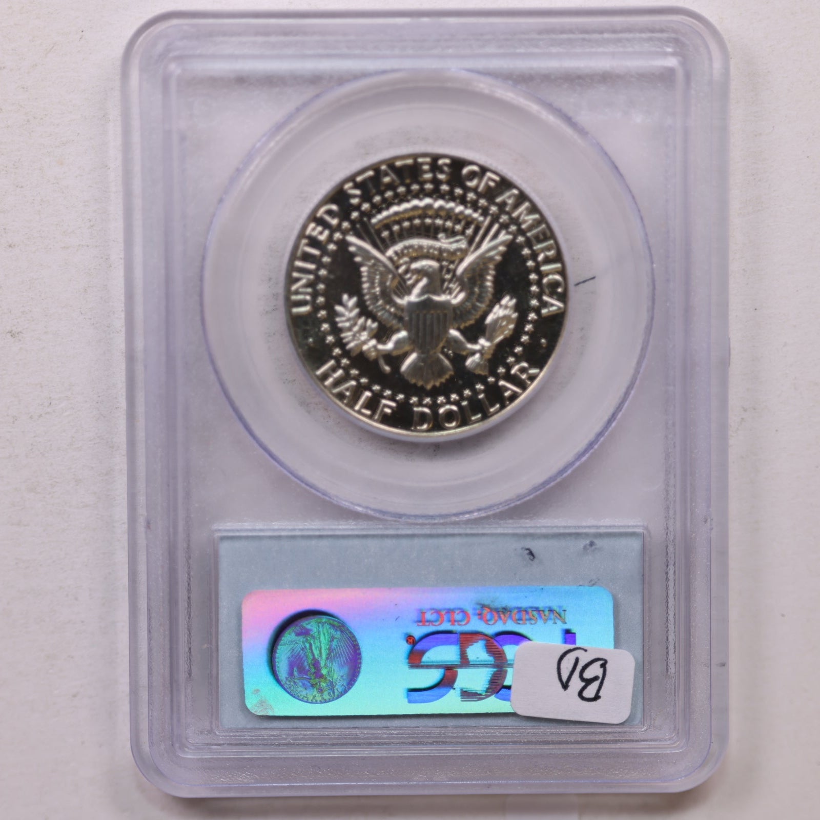 1965 Kennedy Clad Half Dollar, Uncirculated Coin, PCGS MS-66, Store #GHR147.