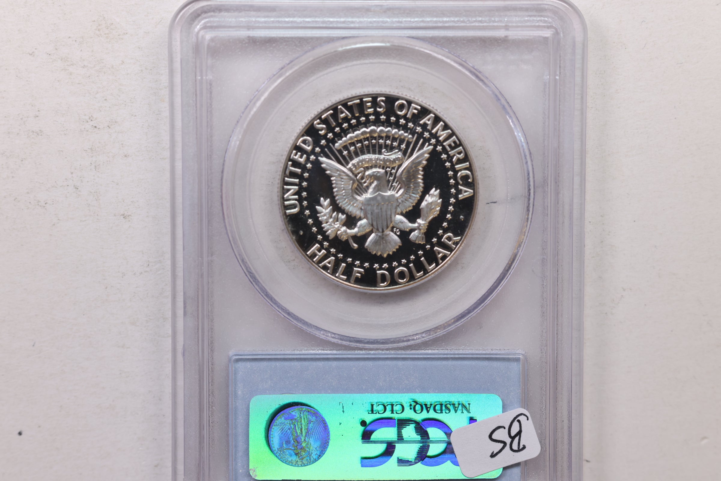 1969-S Kennedy Silver Clad Half Dollar, Uncirculated Coin, PCGS PR68, Store #GHR149.