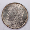 1887 Morgan Silver Dollar., Mint State., Un-Circulated Coin, Store