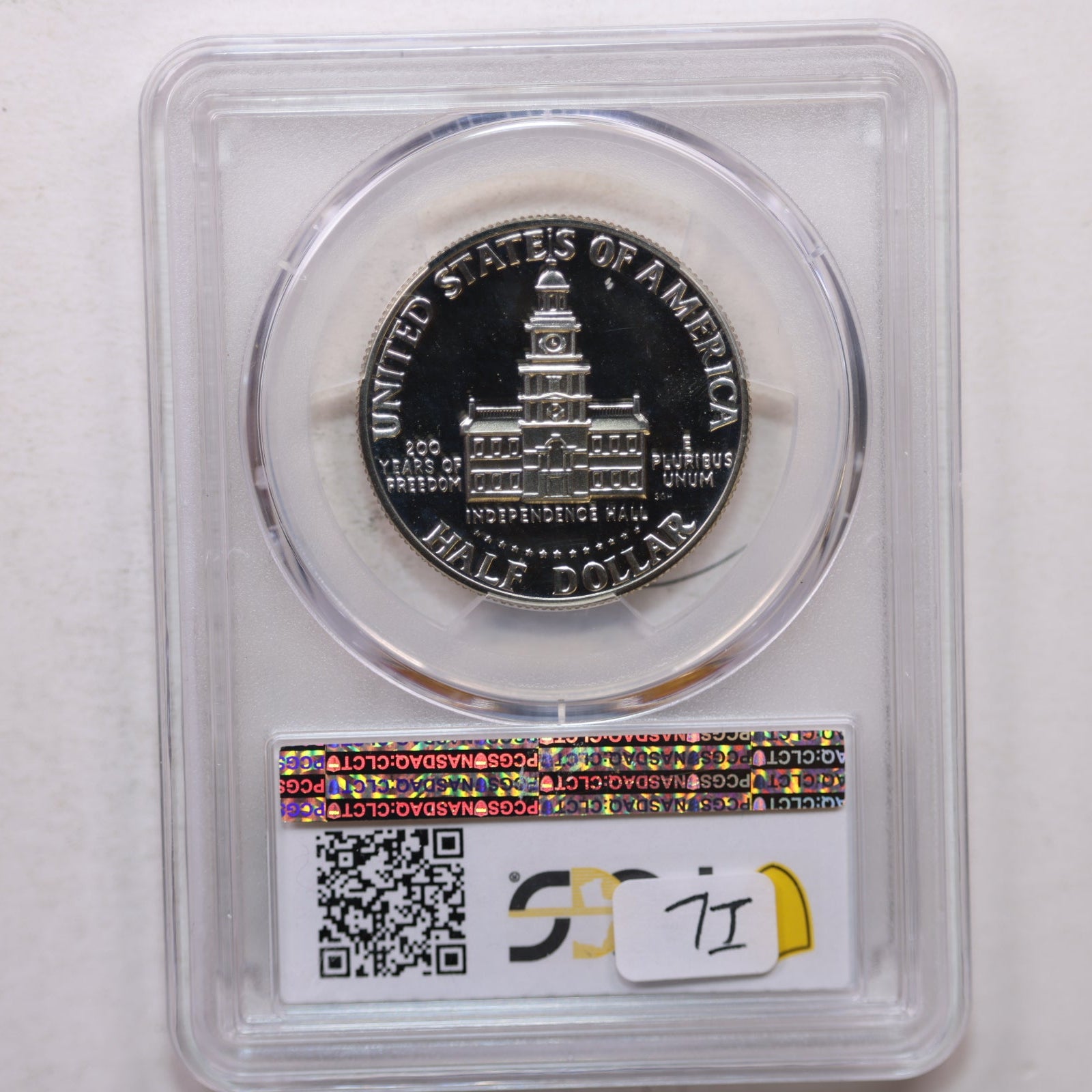 1976-S Kennedy Silver Clad Half Dollar, Proof Coin, PCGS PR-69, Store #GHR154.