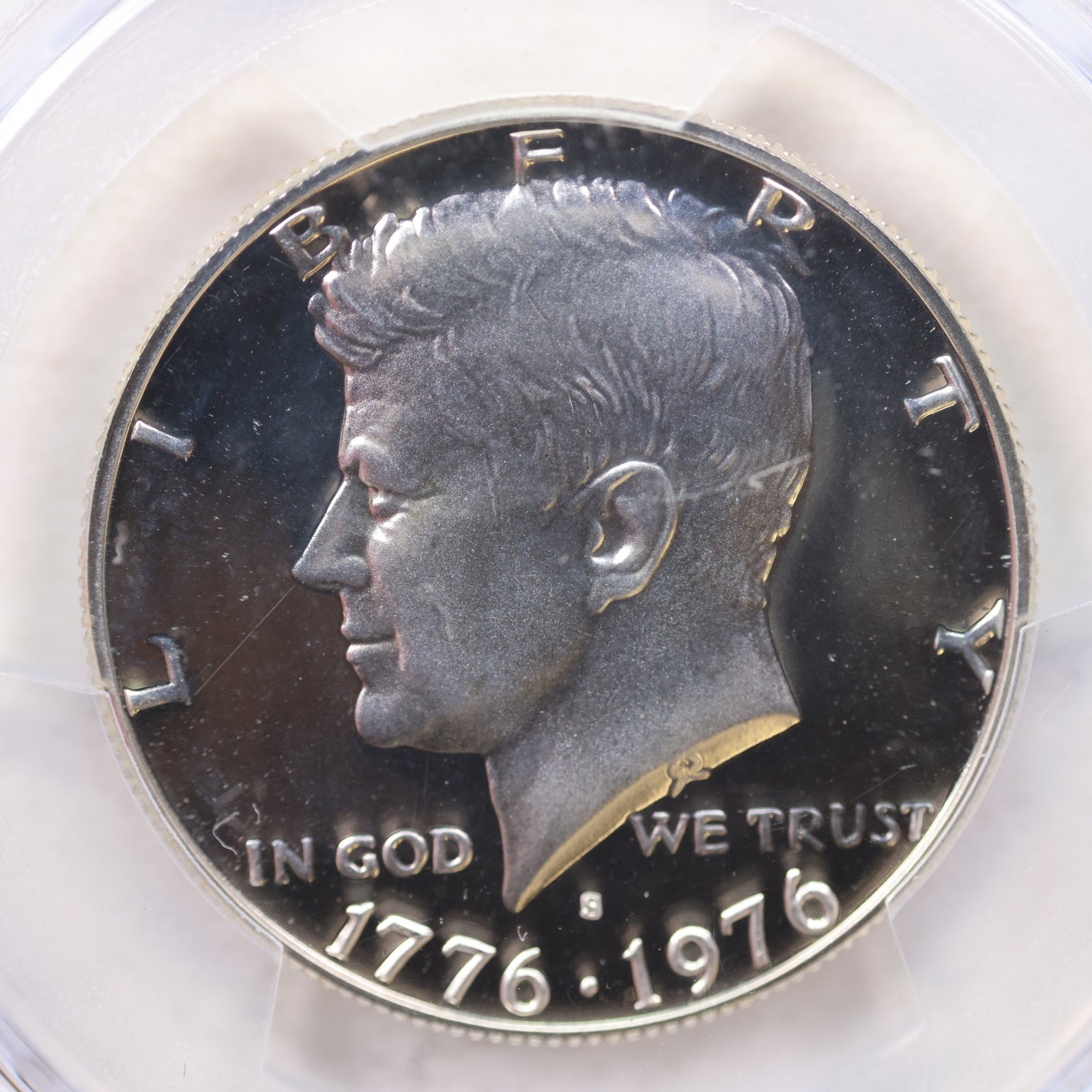 1976-S Kennedy Silver Clad Half Dollar, Proof Coin, PCGS PR-69, Store #GHR154.