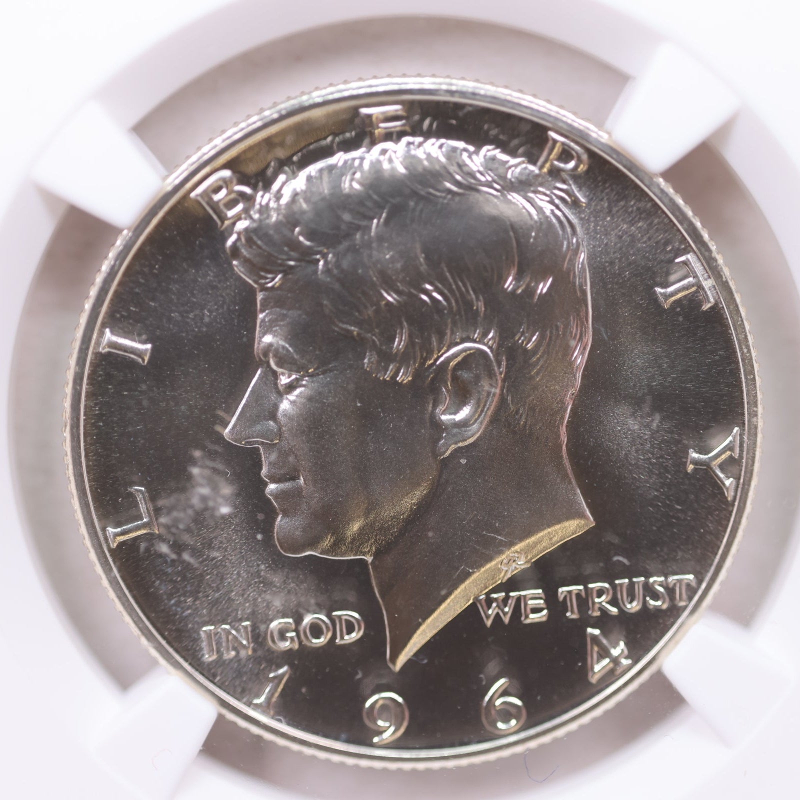 1964 Kennedy Silver Half Dollar, Proof Coin, NGC PF-68, Store #GHR155.