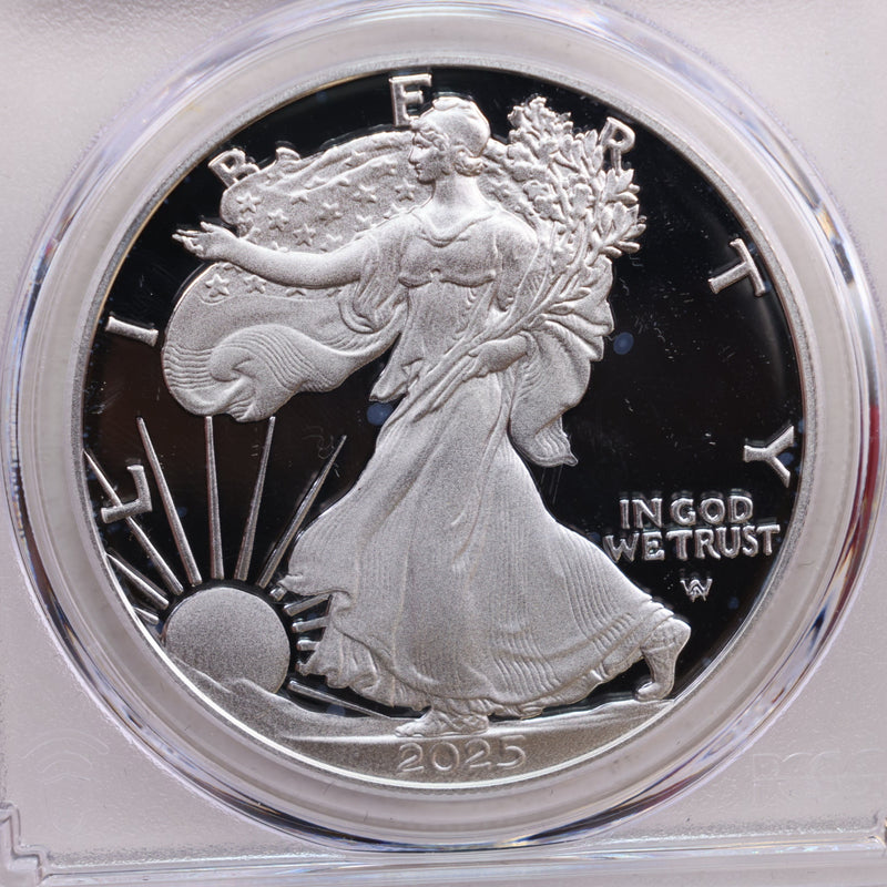2025-S Proof American Silver Eagle, Premier PCGS PF-70, Store