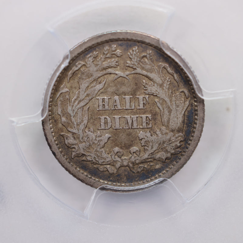 1863 Seated Liberty Half Dime, PCGS Fine-12, STORE Sale