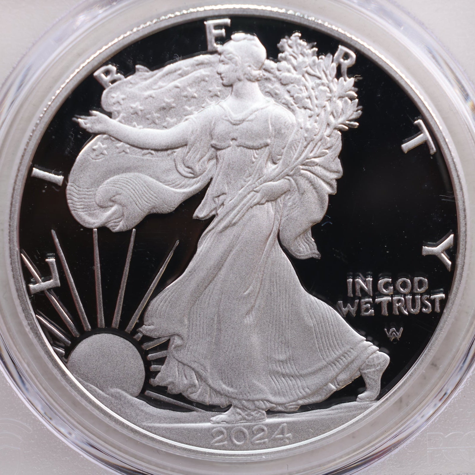 2024-S Proof American Silver Eagle, Premier PCGS PF-70, Store #AE0234