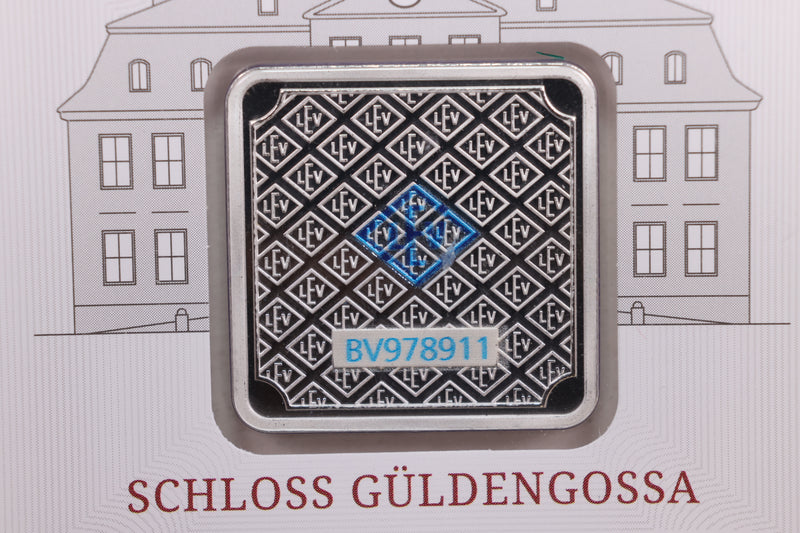 Geiger Original 20 Gram .9999 Silver Bar in Holder. Store Sale S0005.