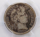 1895-S Barber Silver Dime, Circulated Coin, PCGS Fine-12, Store Sale
