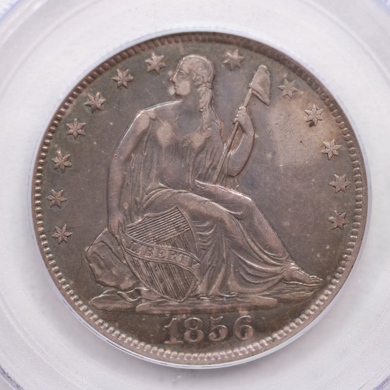 1856-O Seated Liberty Half Dollar, Circulated Coin, PCGS XF-45, Store