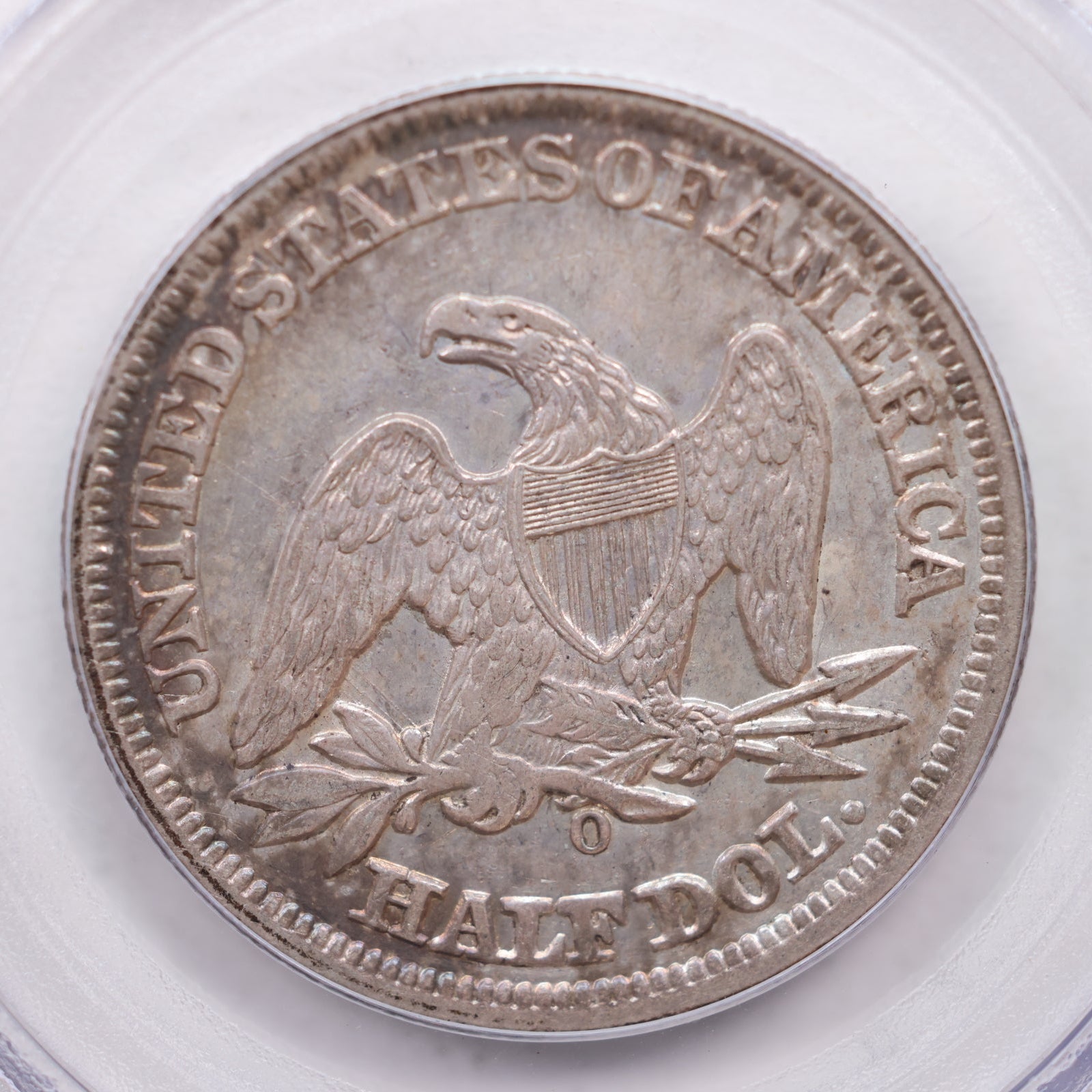 1856-O Seated Liberty Half Dollar, Circulated Coin, PCGS XF-45, Store #HR0749.
