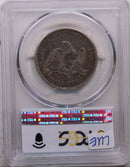 1861-O Seated Liberty Half Dollar, Circulated Coin, PCGS VF-35, Store