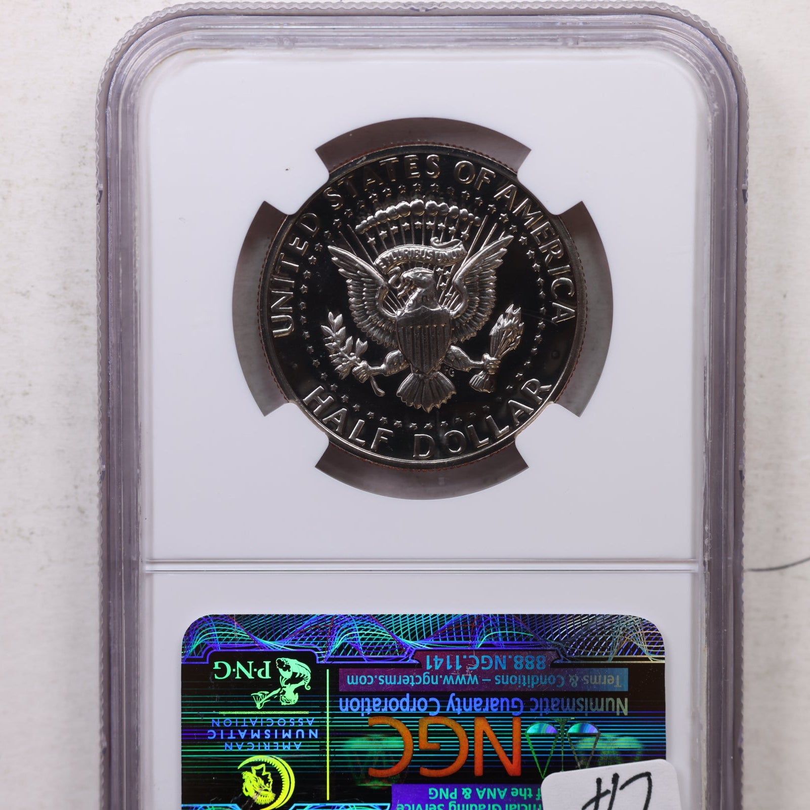 1971-S Kennedy Clad Half Dollar, SMS Coin, NGC PF-68, Store #GHR161.