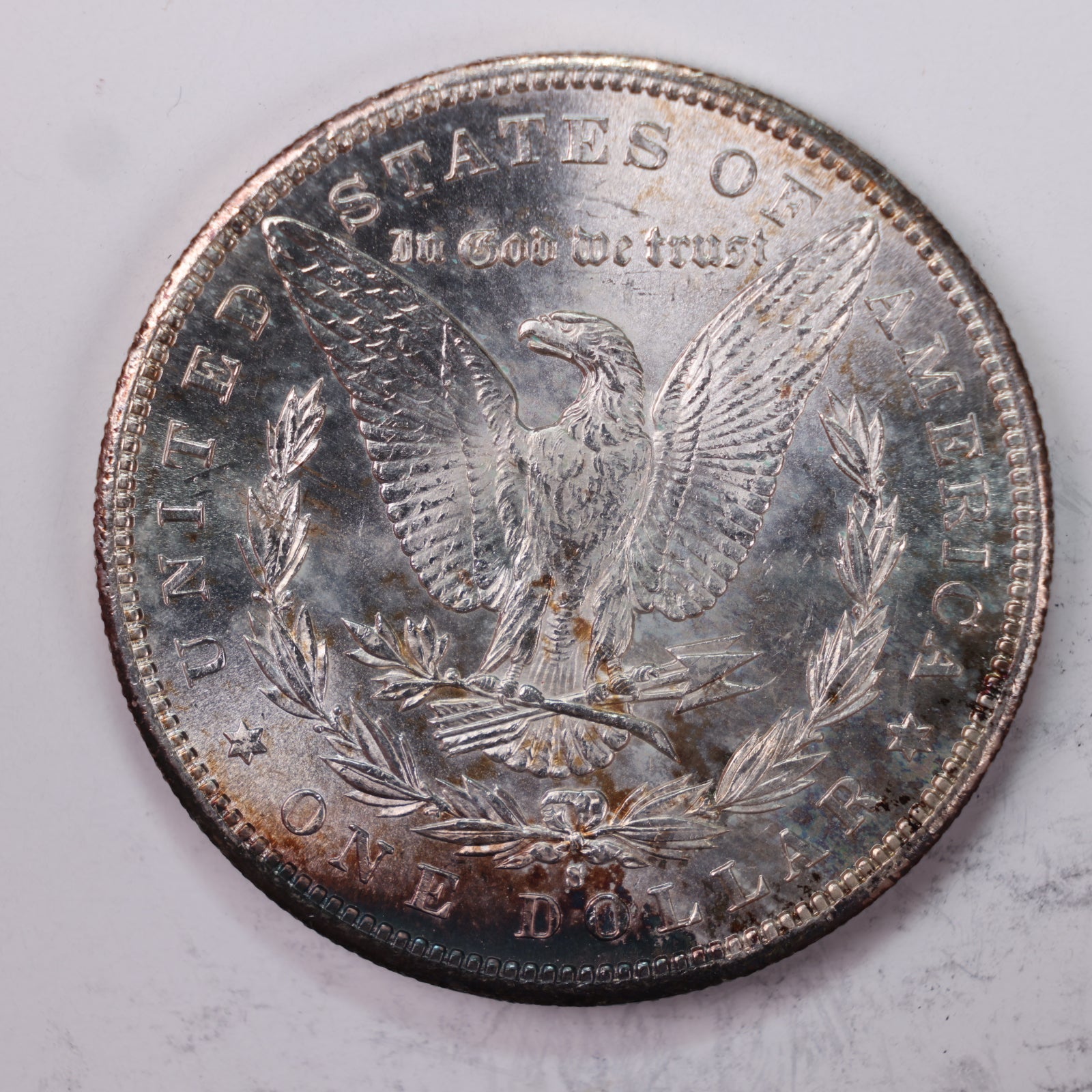 1897-S Morgan Dollar, Mint State Uncirculated Coin, Store #DR0582