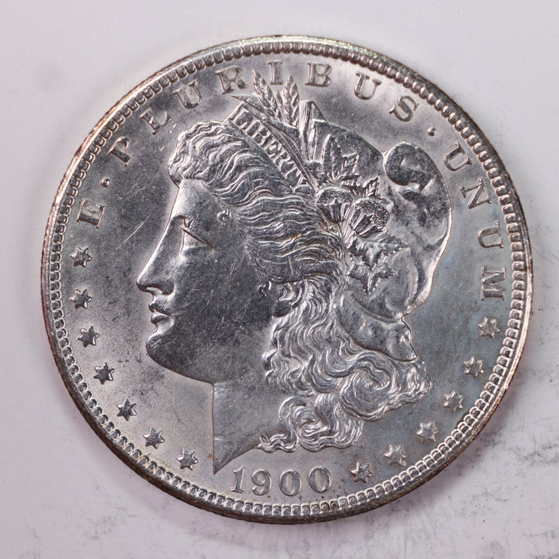1900 $1., Morgan Silver Dollar., Uncirculated Details., Coin, Store