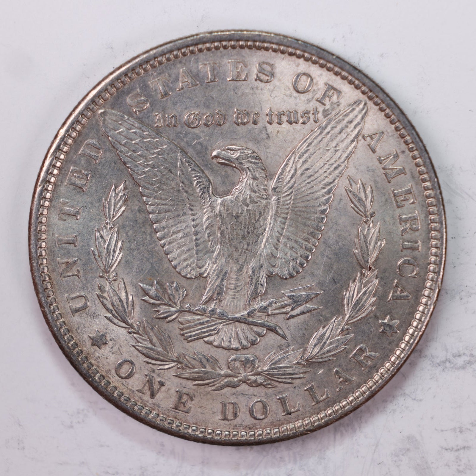 1900 $1., Morgan Dollar., Uncirculated Coin, Store #DR0584