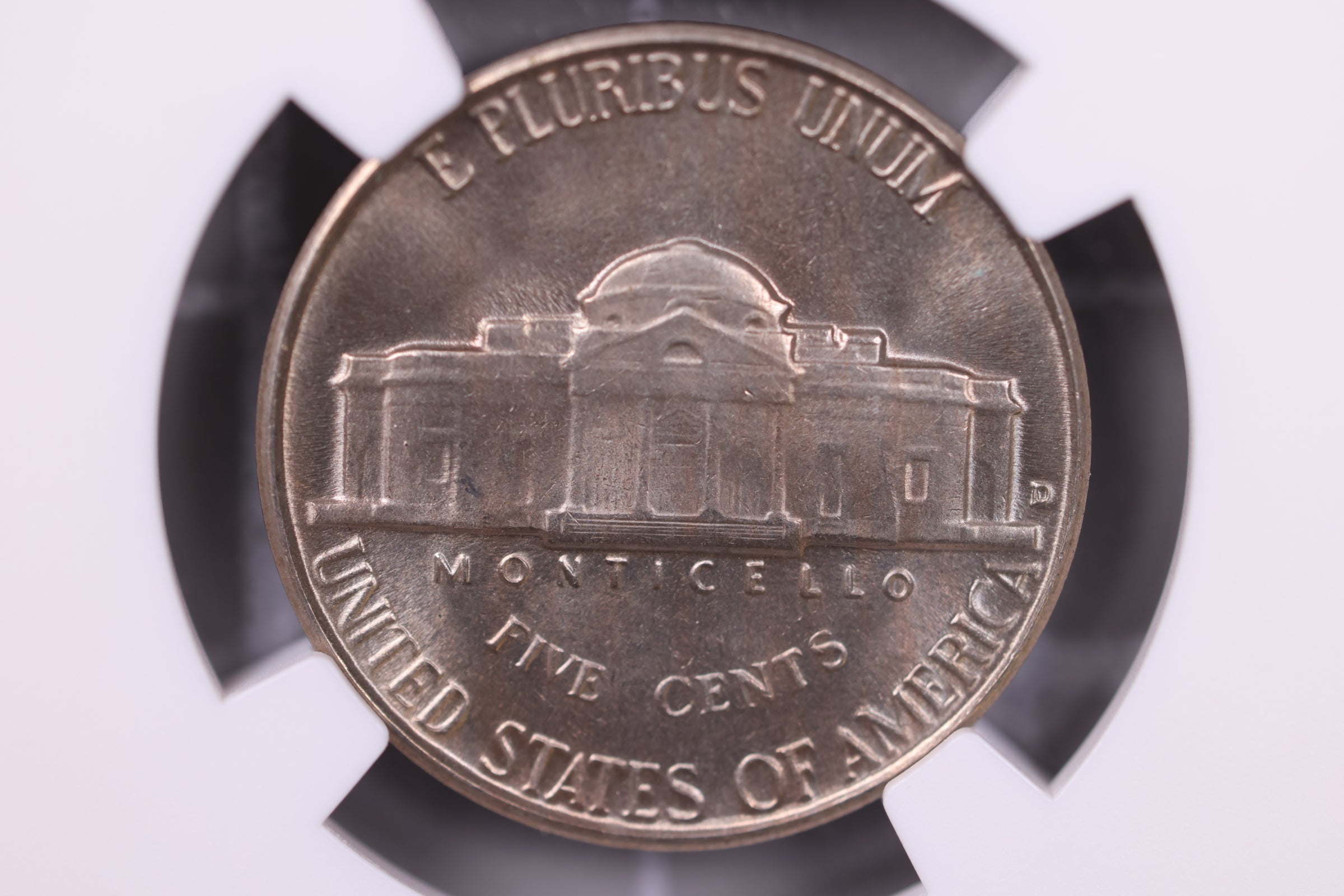 1950-D Jefferson Nickel., Better Date, NGC MS-66., Store #0872