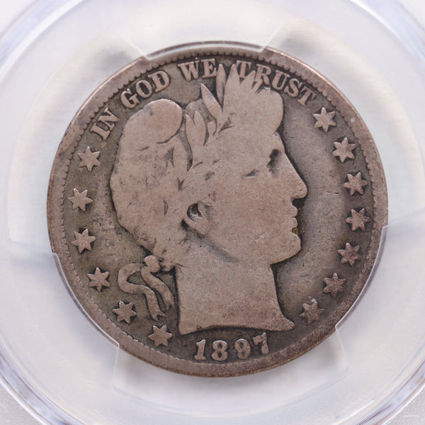 1897-O Barber Half Dollar, Circulated Coin, PCGS G-06, Store Sale #HR0753.