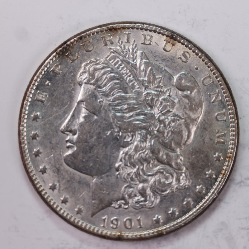 1901-O $1., Morgan Silver Dollar., Very Fine Circulated Coin, Store