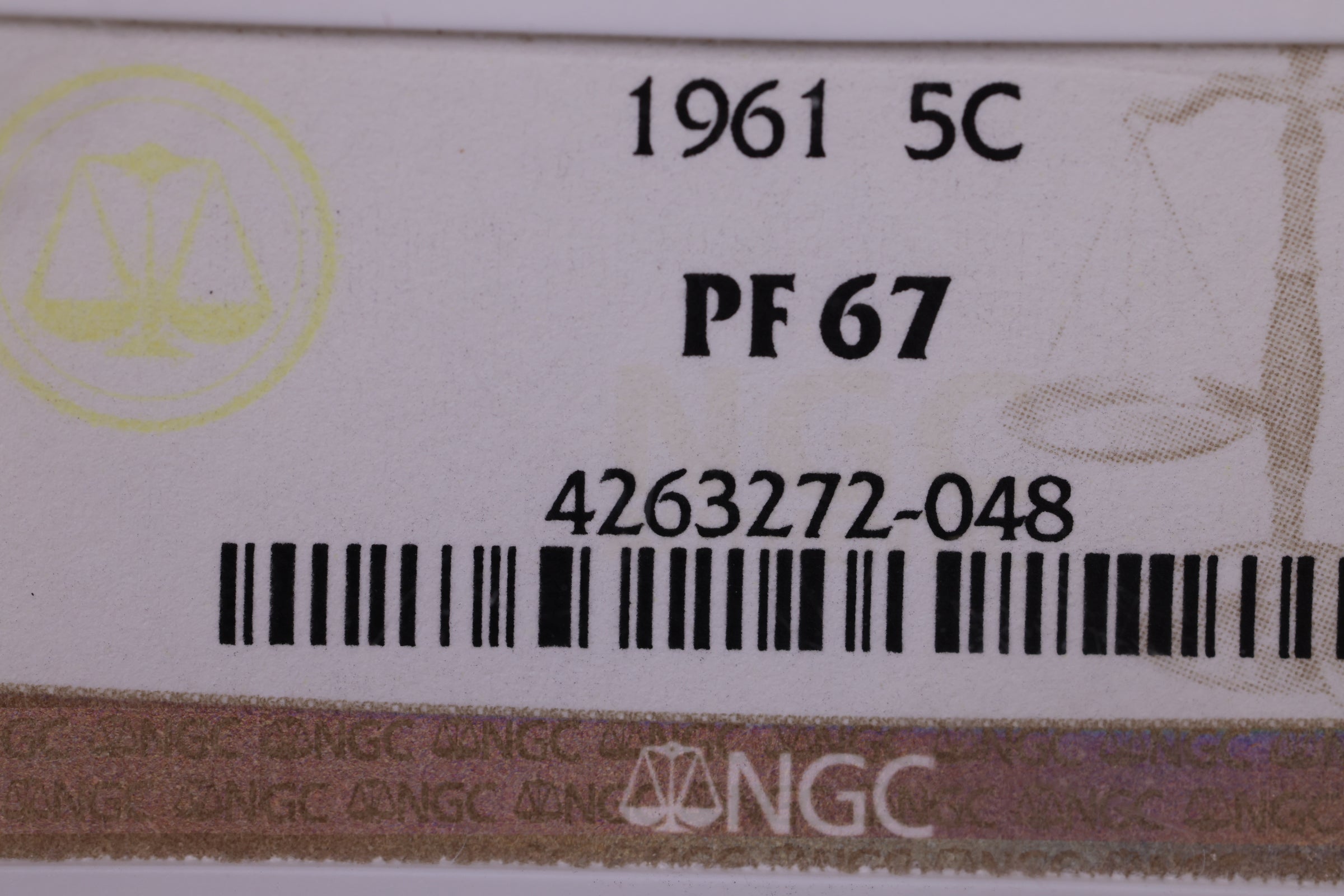1961 Jefferson Nickel., NGC PF-67., Store #0874