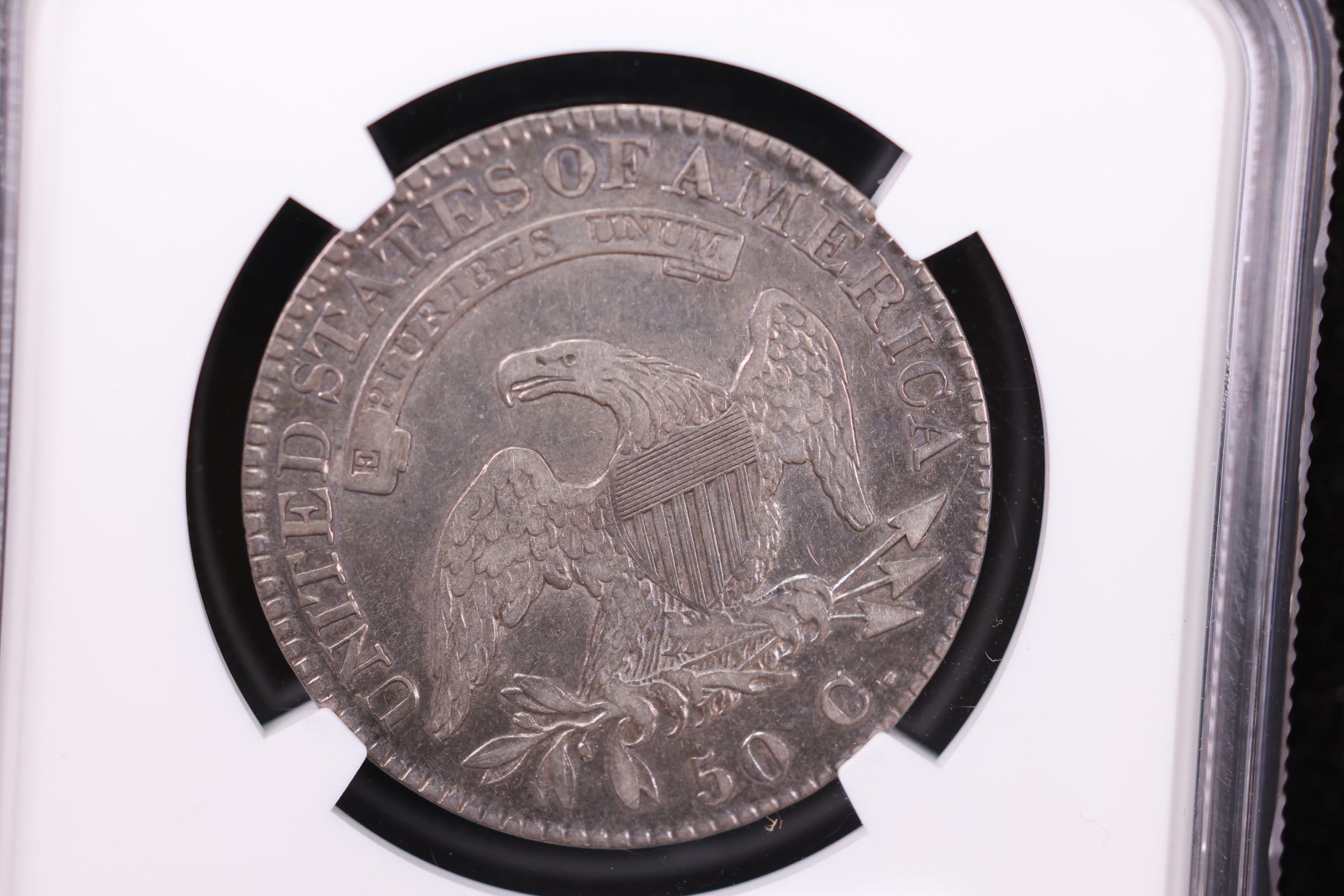 1822 Cap Bust Half Dollar., NGC Graded VF-35. Store #30016