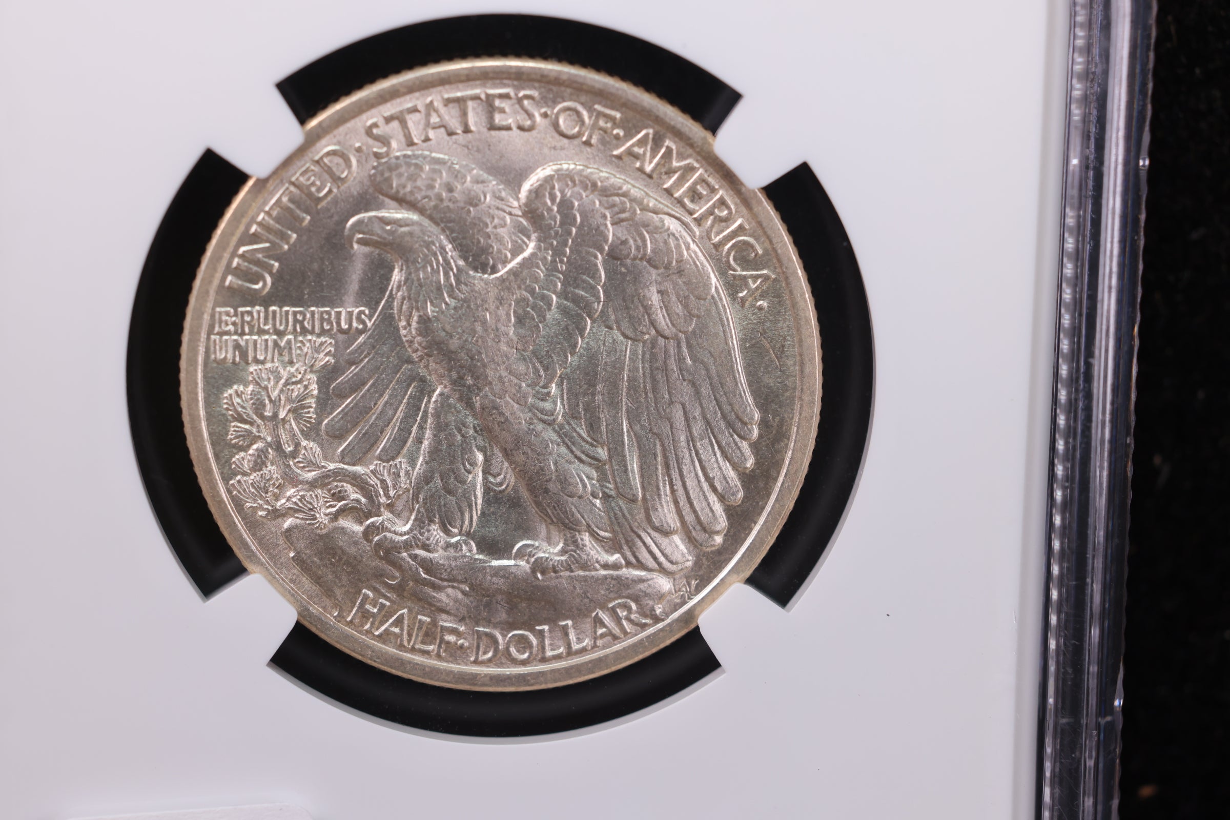 1916-D Walking Liberty Half Dollar, Uncirculated Coin, NGC Graded MS-63. Store #GHR121