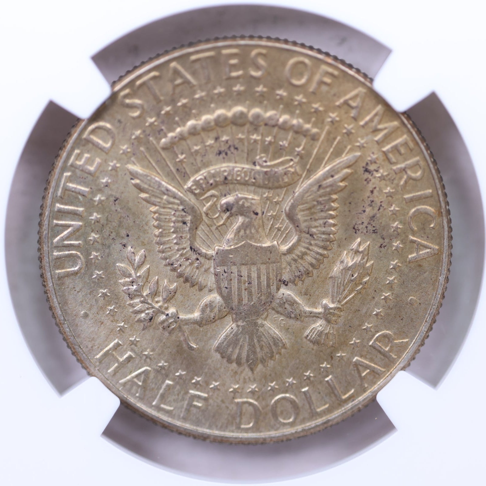 1965 Kennedy Silver Clad Half Dollar, Uncirculated Coin, NGC MS-64, Store #GHR167.