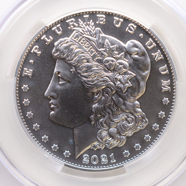 2021-(D) Morgan 100th Anniversary Commemorative, CAC MS-67, Store #GMC276.