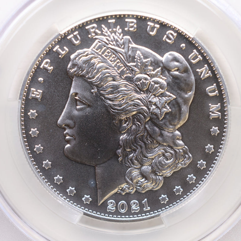 2021-(D) Morgan 100th Anniversary Commemorative, CAC MS-67, Store