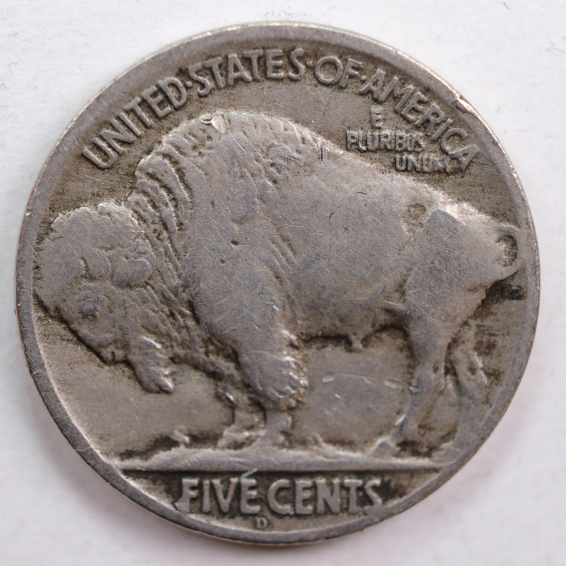 1924-D Buffalo Nickel, Fine+ Circulated Coin, Store