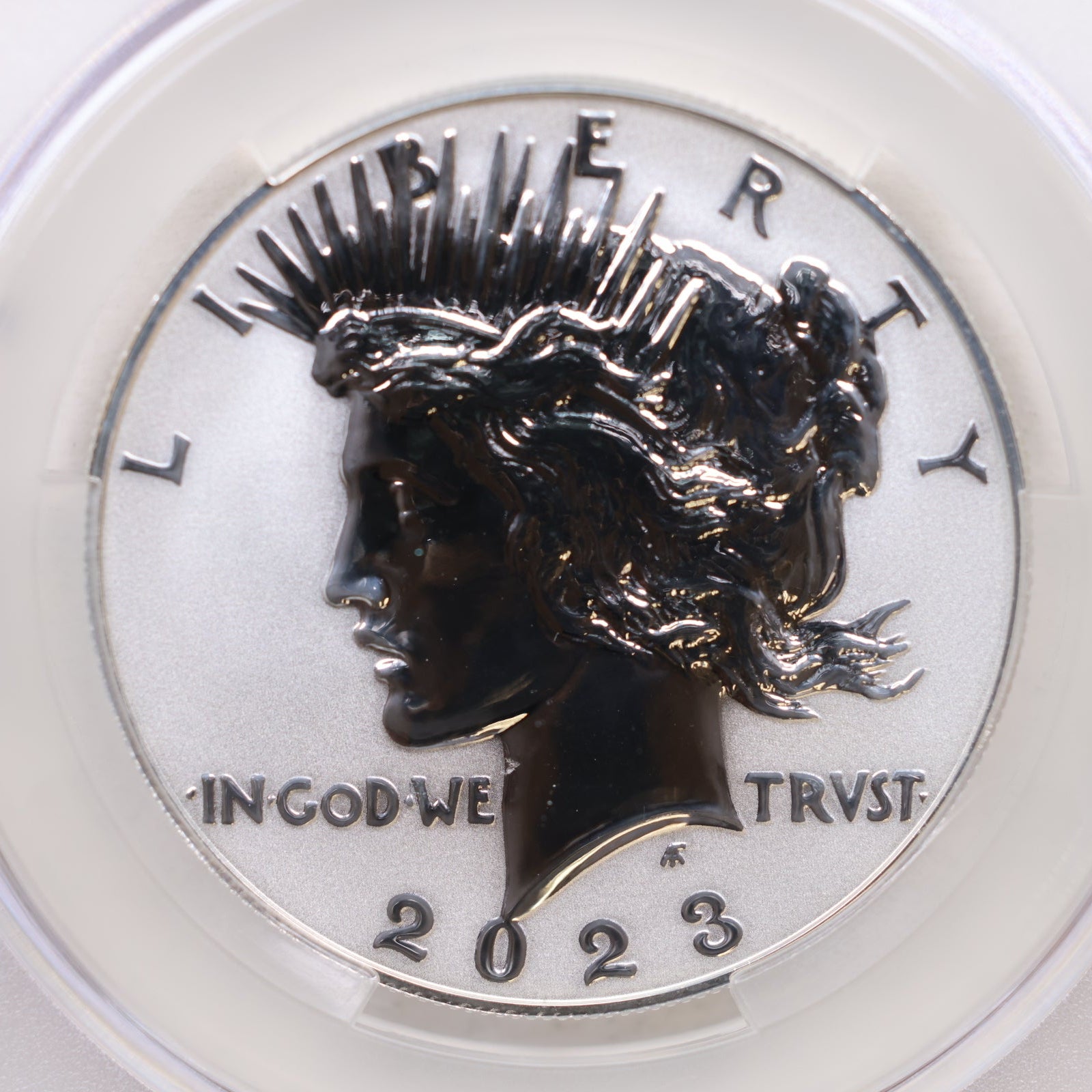 2023-S Peace Dollar Commemorative, Reverse Proof, CAC PF-69. Store Sale #GMC278.
