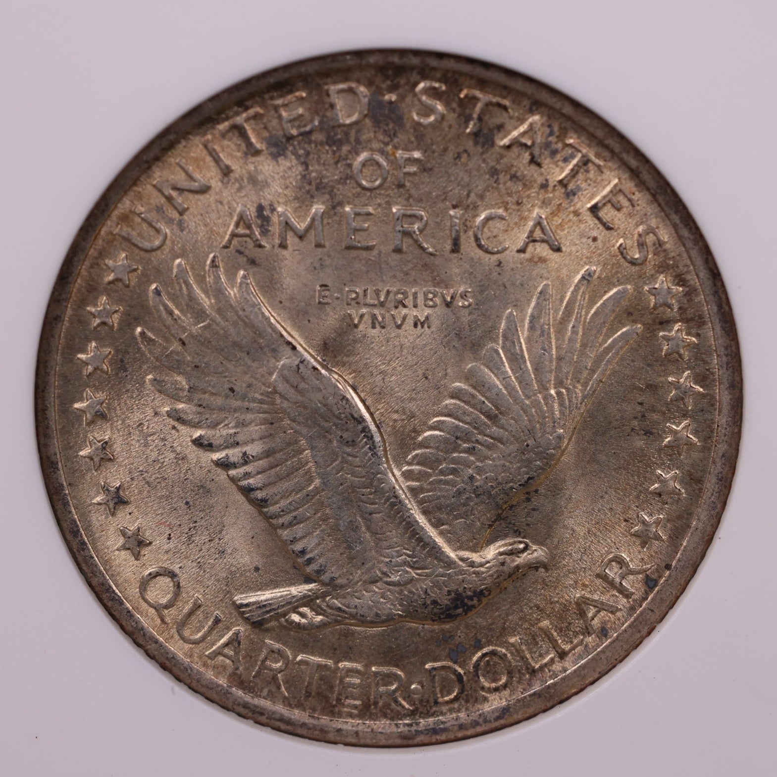 1917 Standing Liberty Quarter., Type-1., ANACS MS64., F.H., Store #0881