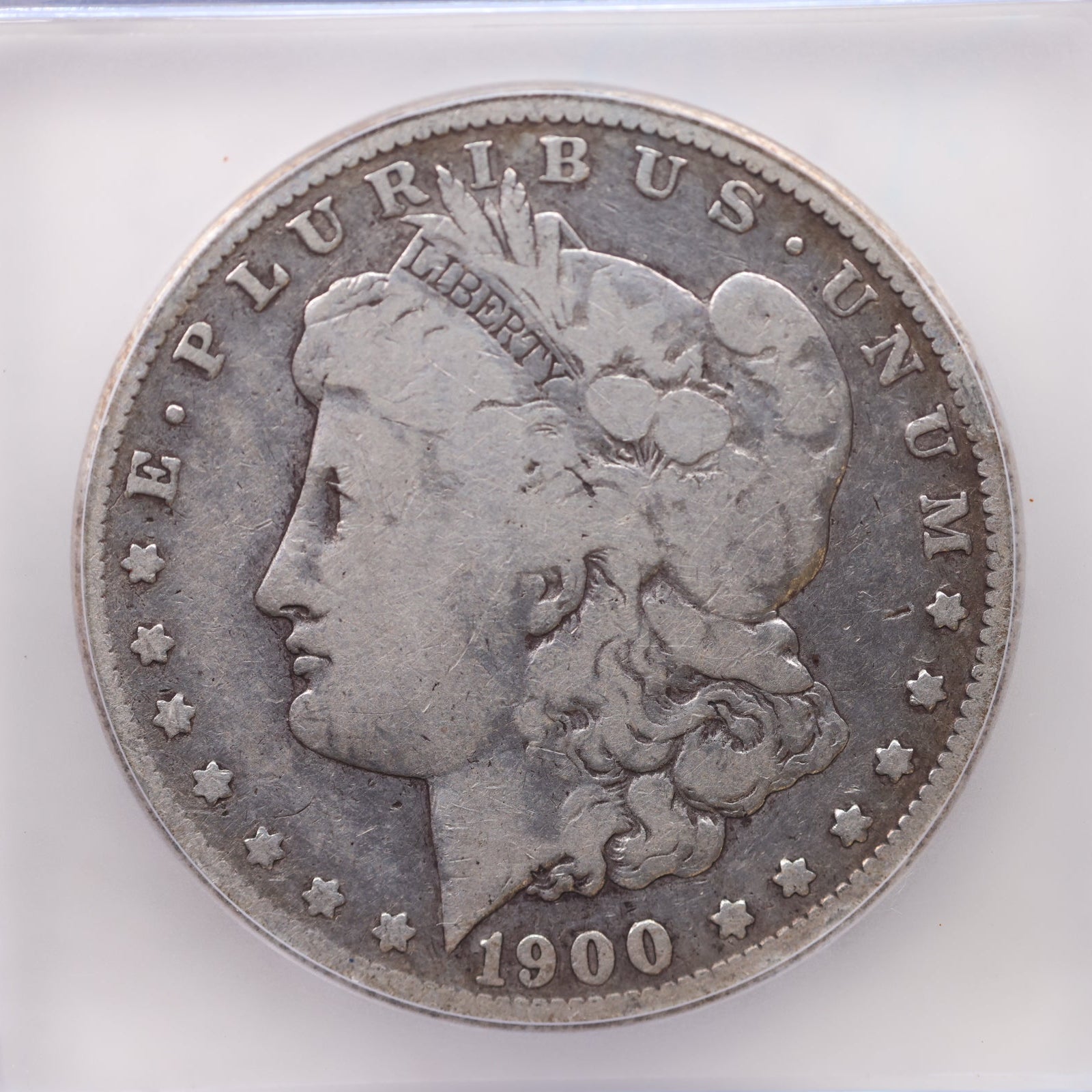 1900 O/CC Morgan Silver Dollar, 'O' over 'CC' Mint Mark, ICG G4, SALE #GDR0331