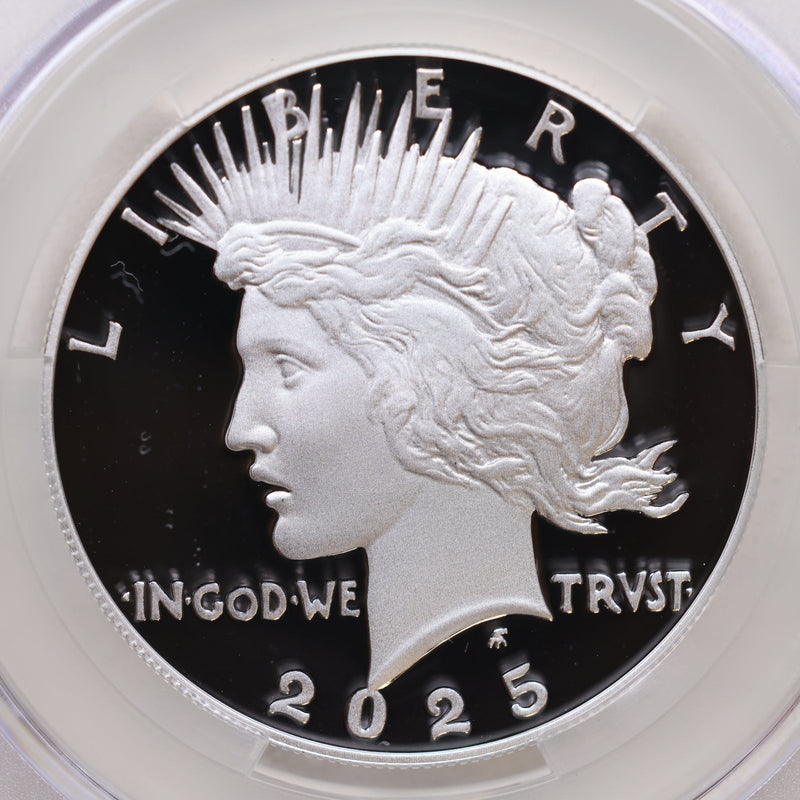 2025-S Peace Dollar Commemorative, GEM Proof, CAC PF-70. Store Sale