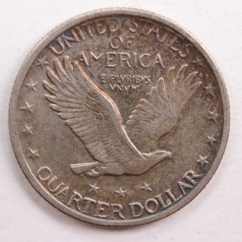 1919 Standing Liberty Quarter, Abt Uncirculated Coin, Store