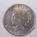 1923-S Peace Silver Dollar., About Uncirculated Coin., Store Sale