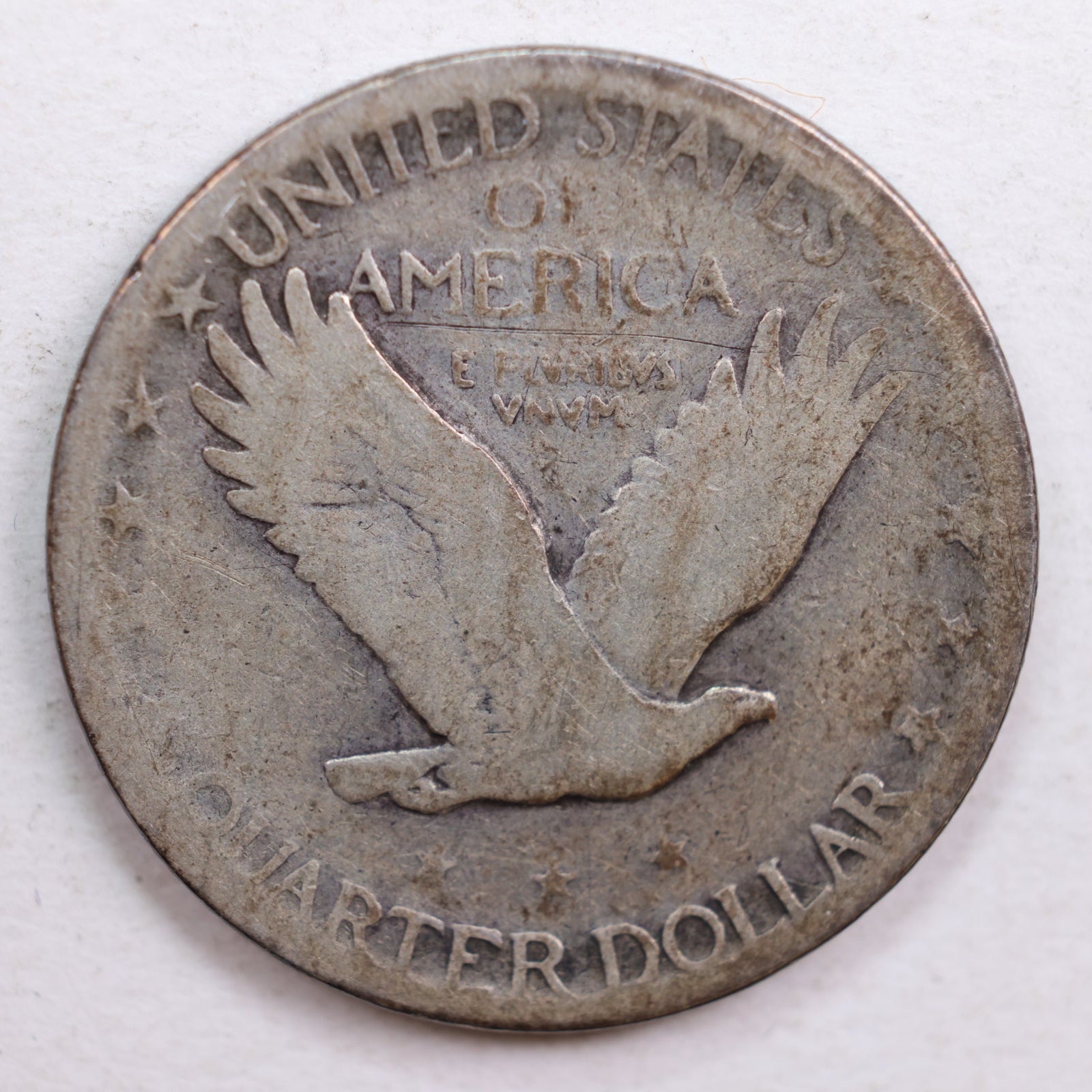 1927-D Standing Liberty Quarter, Very Good Circulated Coin, Store #QR595