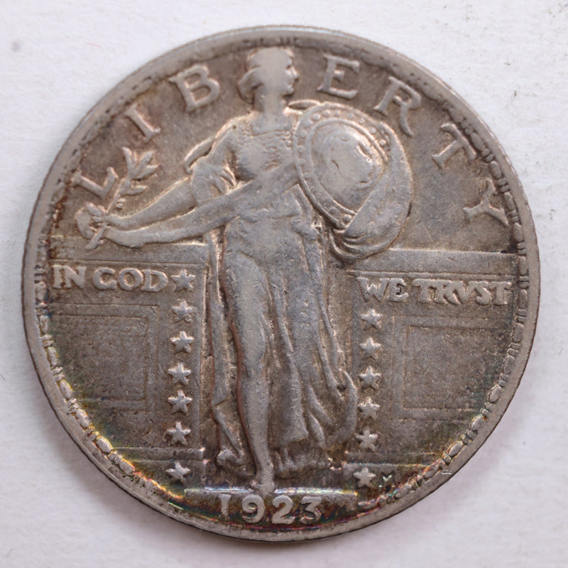 1923 Standing Liberty Quarter, Extra Fine Circulated Coin, Store