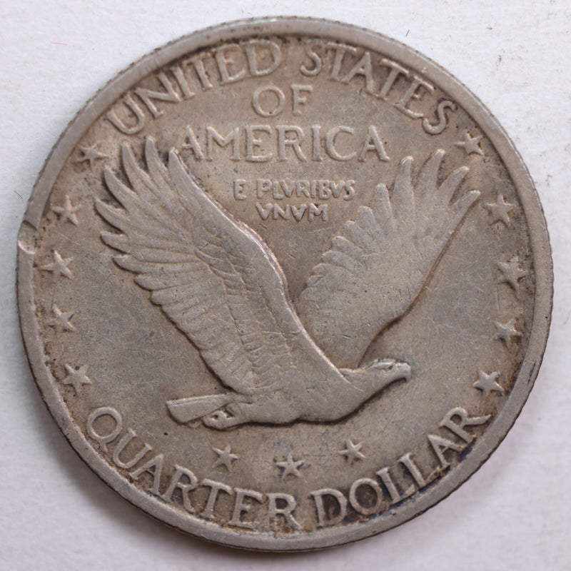 1923 Standing Liberty Quarter, Extra Fine Circulated Coin, Store
