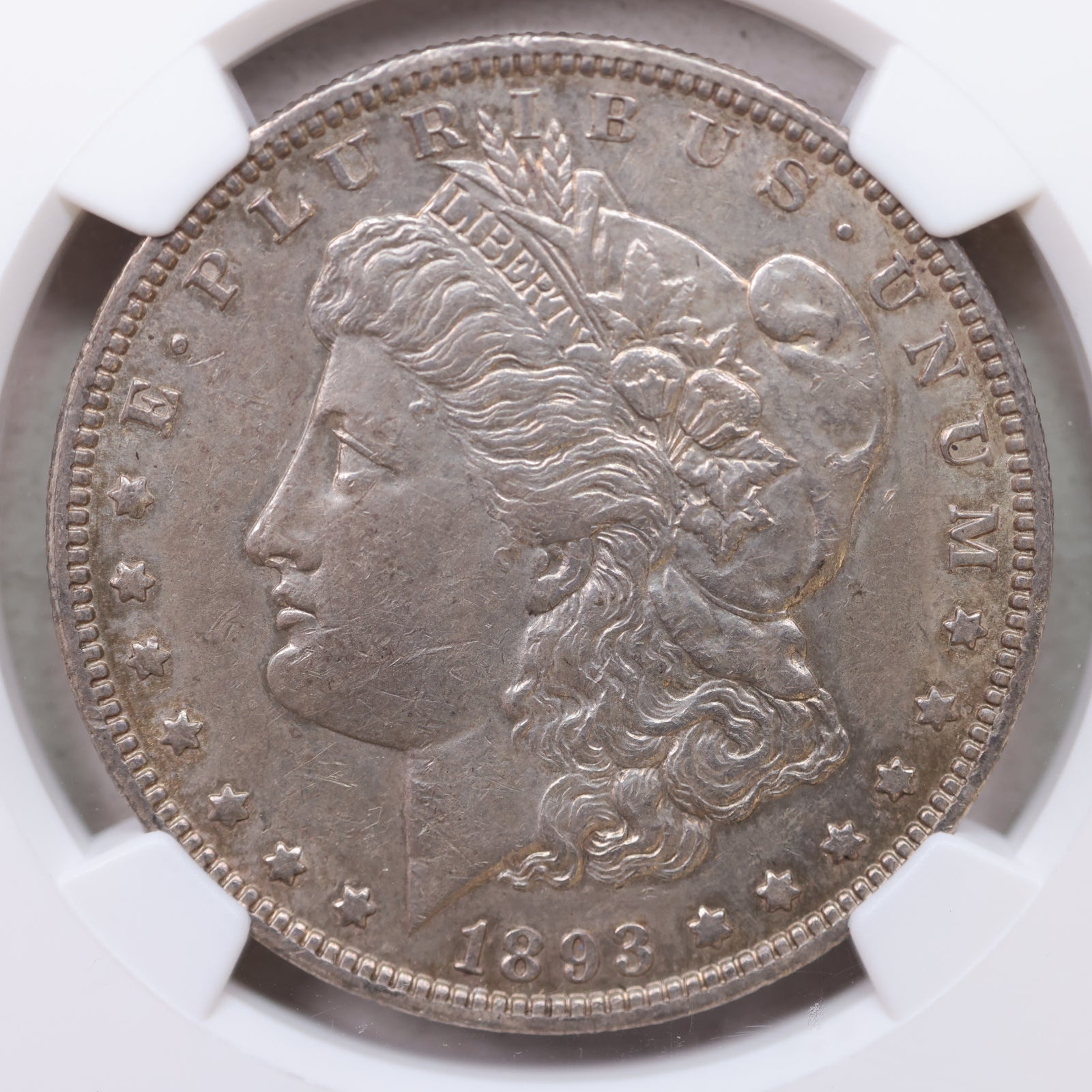 1893 Morgan Silver Dollar, About Uncirculated, NGC AU-55, Store SALE #GDR0336.