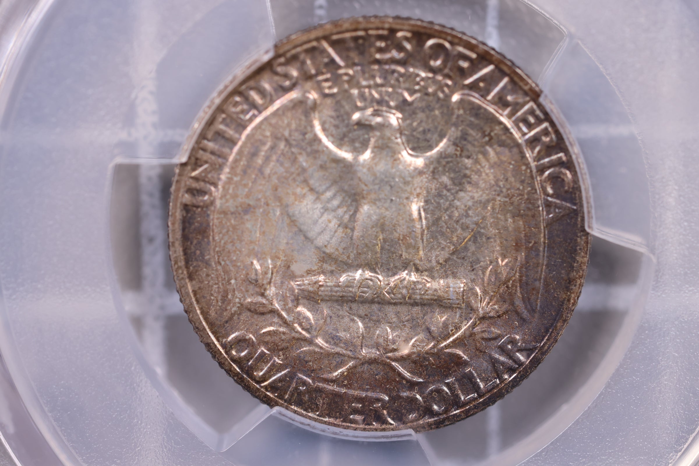 1955 Washington Silver Quarter., PCGS MS-66., Store #0890