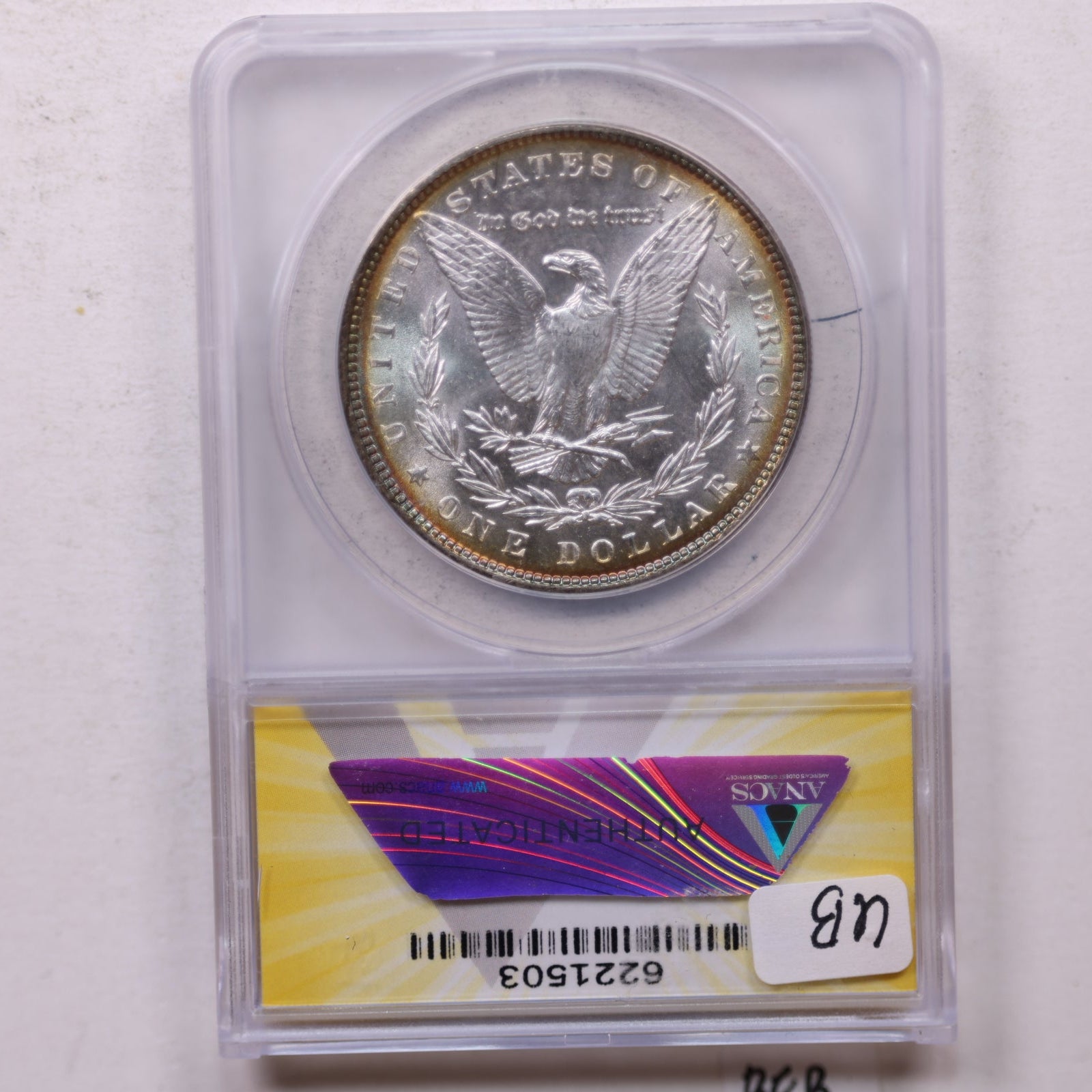 1886 Morgan Silver Dollar, Gem Uncirculated, ANACS MS-63, Store SALE #GDR0338.